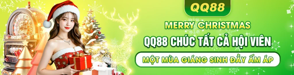 Merry Christmas - QQ88 Chúc Tất Cả Hội Viên Một Mùa Giáng Sinh Đầy Ấm Áp